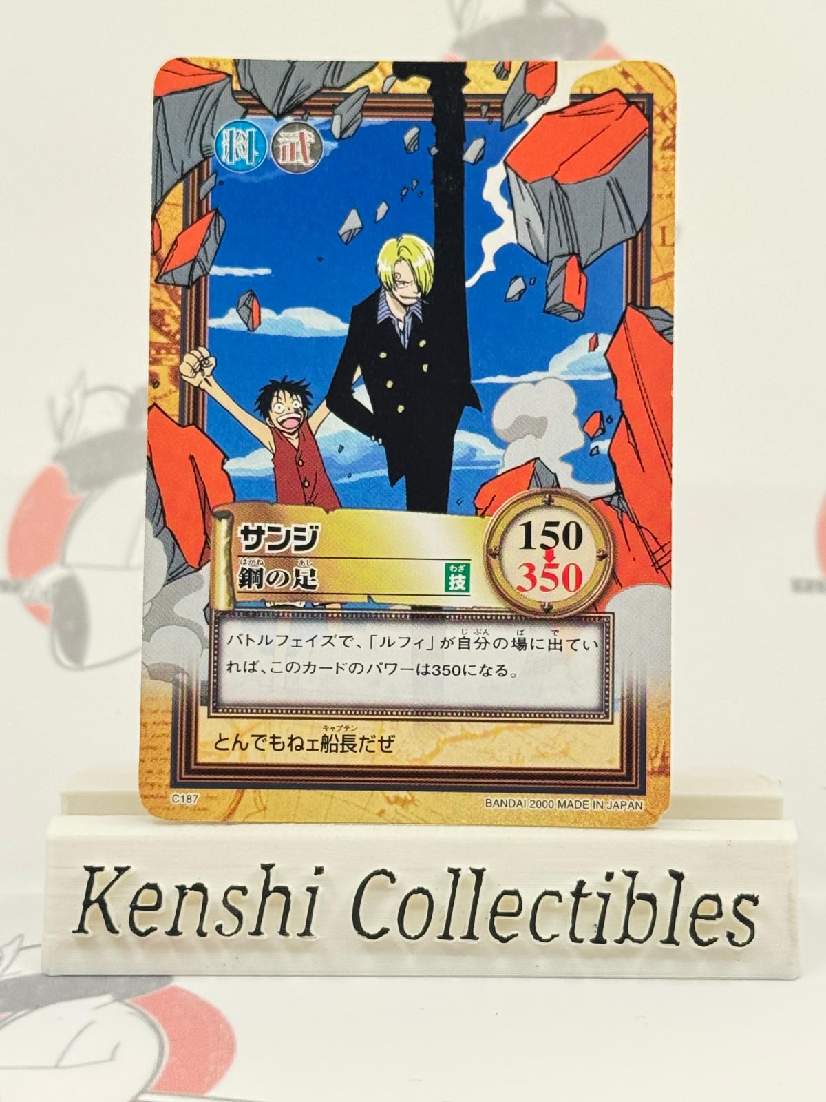 Sanji C187 Carddass Lightly Played