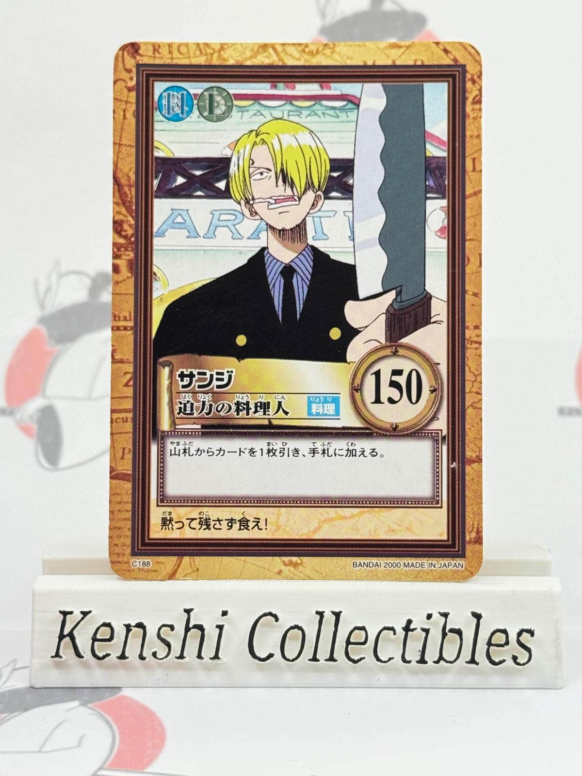 Sanji C188 Carddass Moderately Played