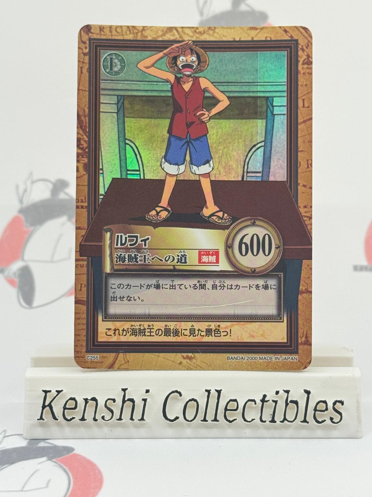 Luffy C255 Carddass Moderately Played