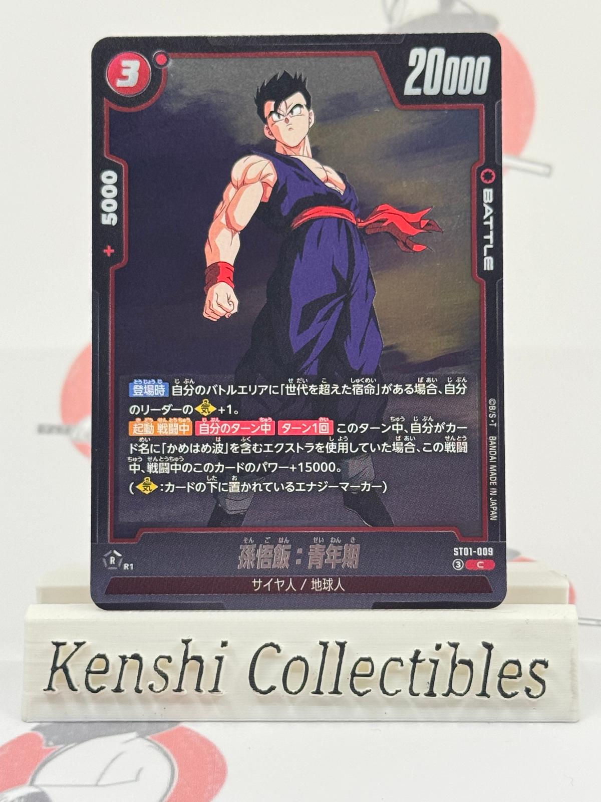 Son Gohan Adolescence ST01-009 Dragon Ball Fusion World Excellent