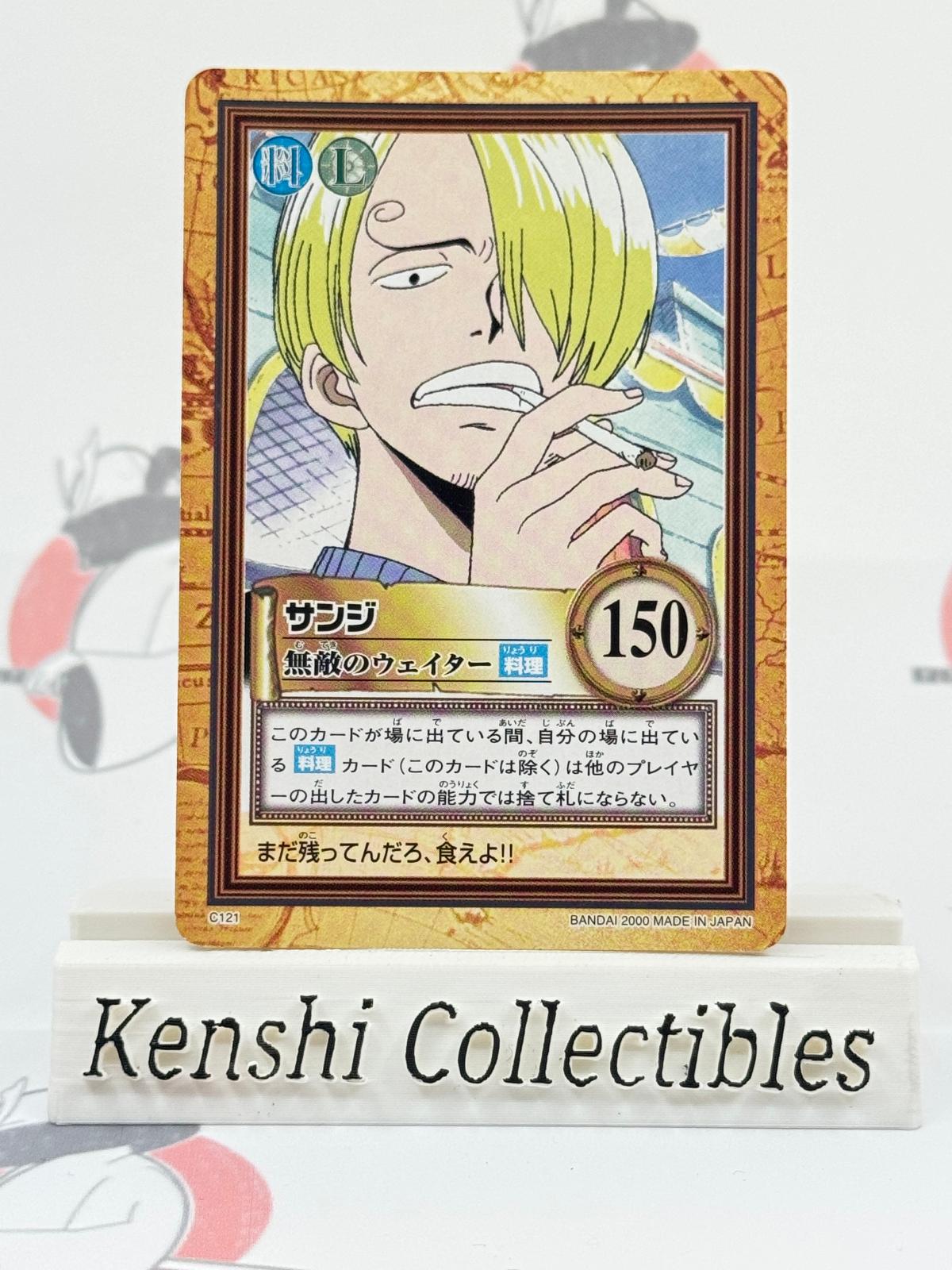 Sanji C121 Carddass Moderately Played