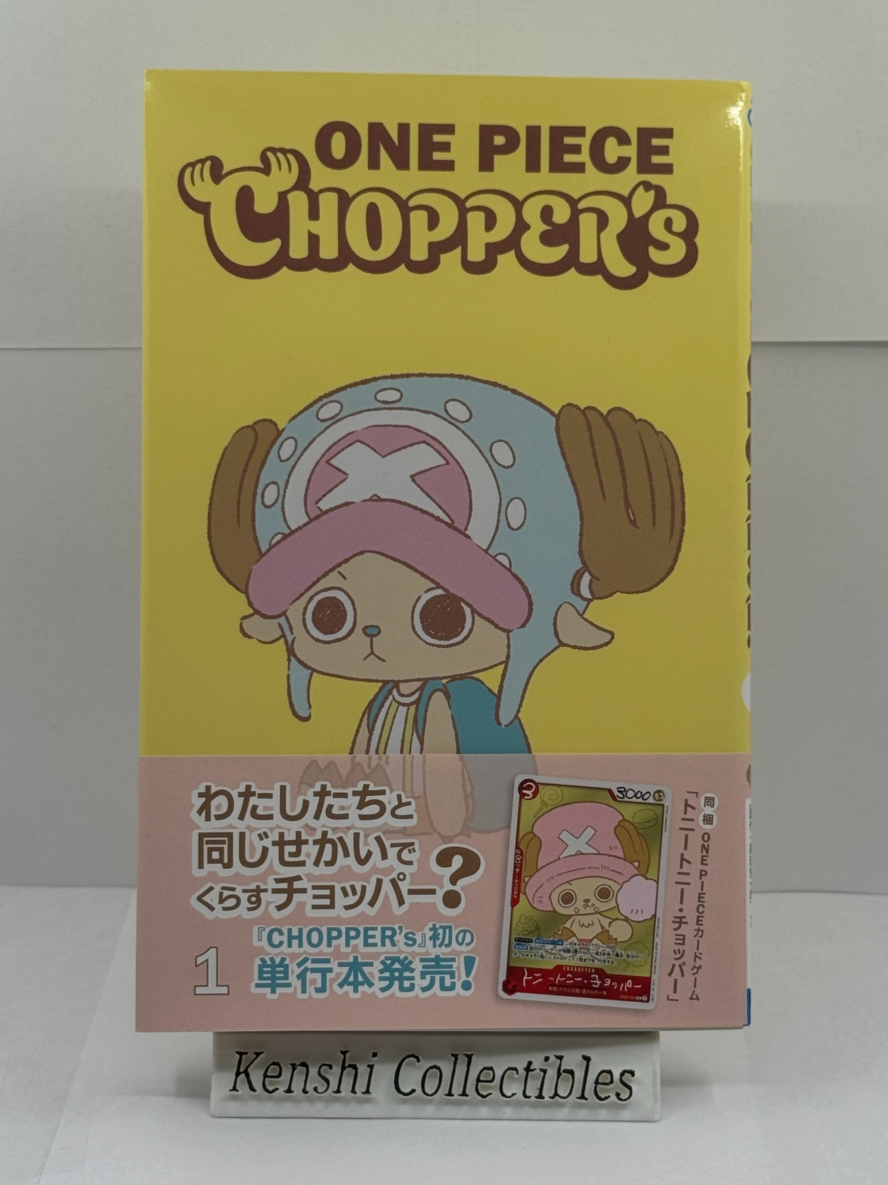 Manga One Piece Chopper's + Carte Promo